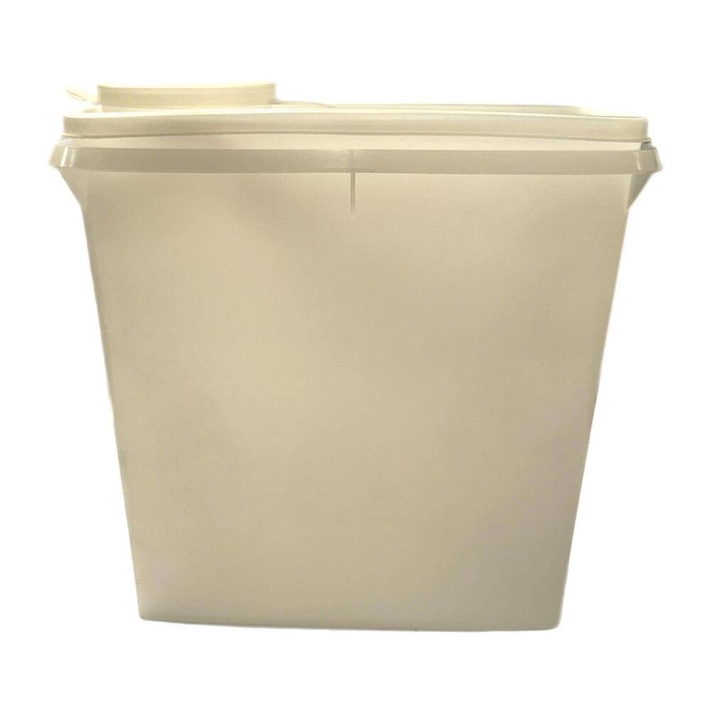 Vintage Tupperware Sheer Clear Cereal Storage Container 13cups